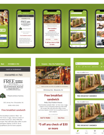Garden-center website pages