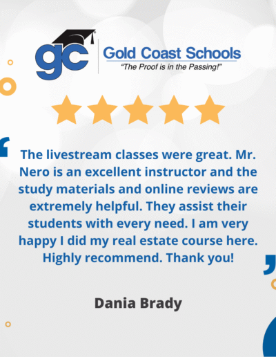 School testimonial graphic — alternate