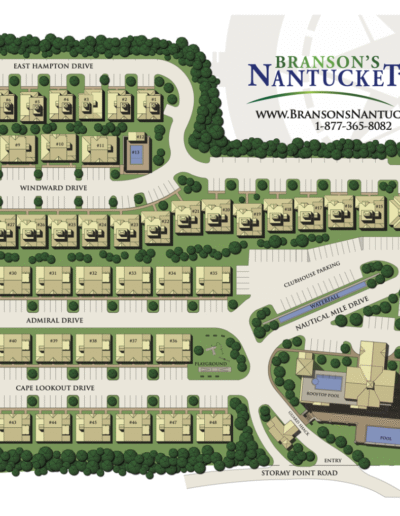 Resort property map
