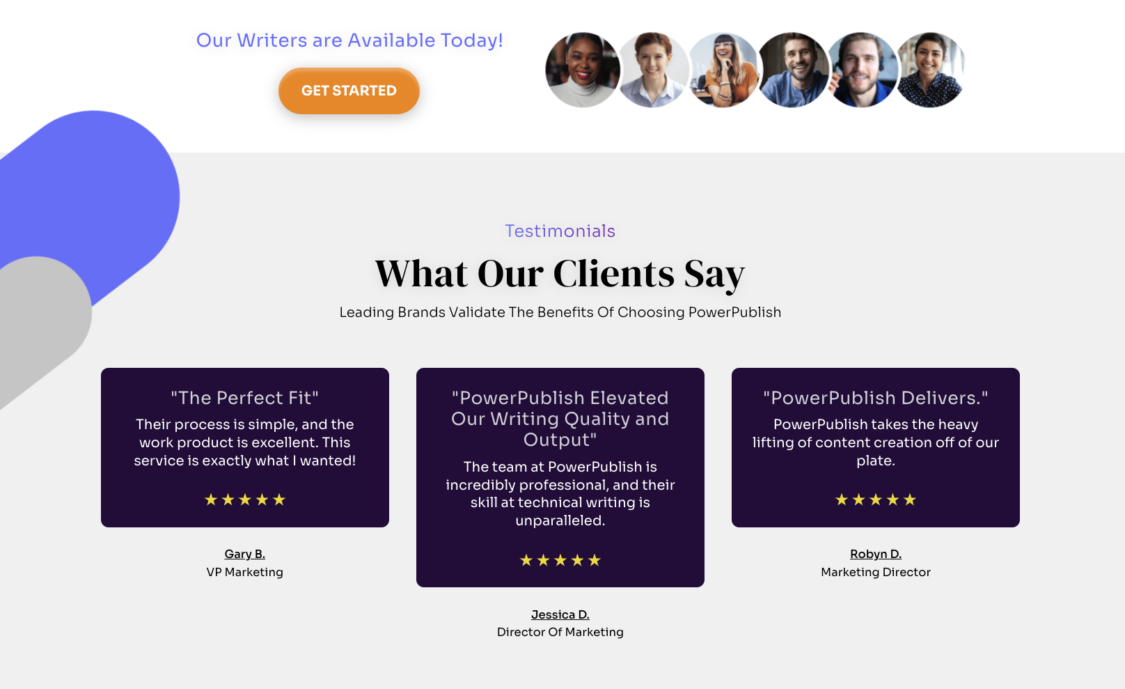 Business coaching website