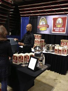 Beer trade-show booth